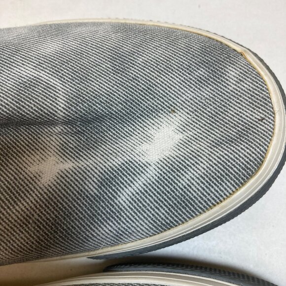 Old Navy Slip on Loafer Shoes Grey Smoke Boys 2 Slip on the Day - Picture 8 of 11